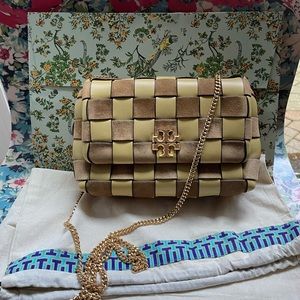 NEW Tory Burch Kira woven mini